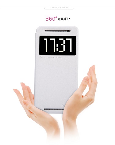 เคสมือถือ-Nillkin- Sparkle Leather Case-HTC -One ( E8 )-Gadget-Friends09